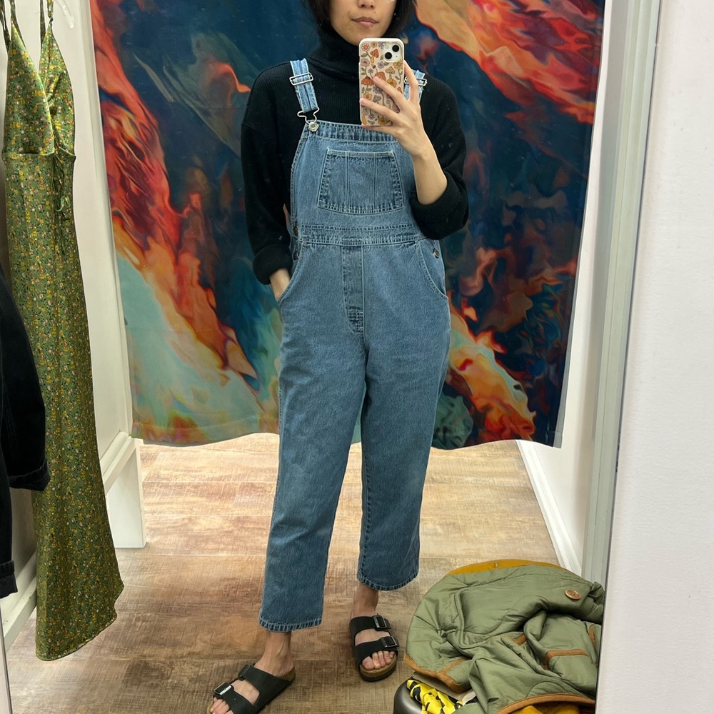 L.L. Bean Blue Denim Overalls